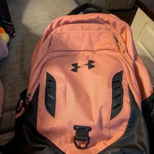 Under Armour Coral and Black Backpack